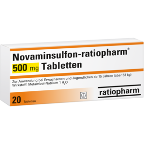 Novaminsulfon-ratiopharm® 500 mg Tabletten