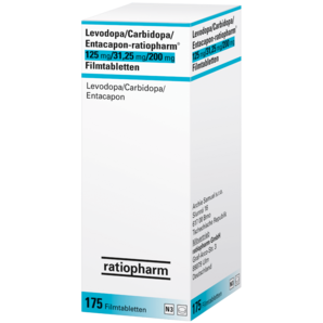 Levodopa/Carbidopa/Entacapon-ratiopharm® 125 mg/31,25 mg/200 mg Filmtabletten