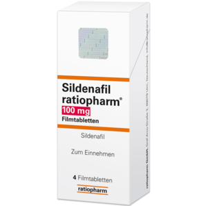 Sildenafil ratiopharm 100 mg Filmtabletten