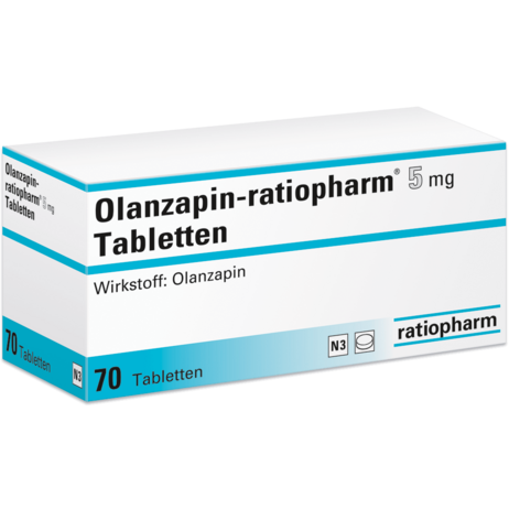 Olanzapin-ratiopharm® 5&nbsp;mg Tabletten