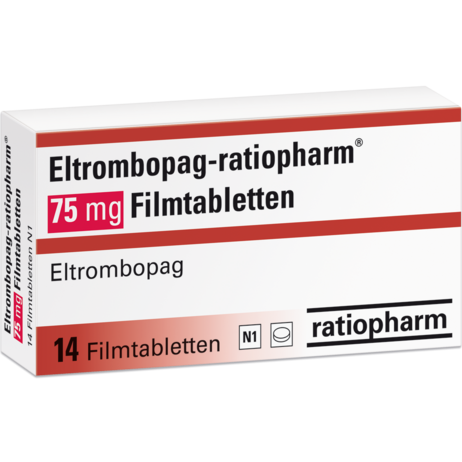 Eltrombopag-ratiopharm® 75 mg Filmtabletten