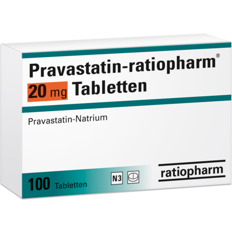 Pravastatin-ratiopharm® 20&nbsp;mg Tabletten