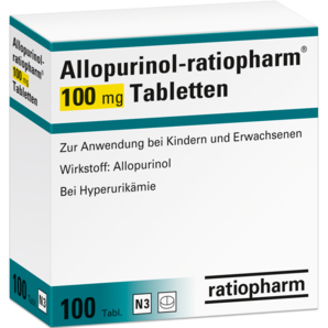 Allopurinol-ratiopharm® 100 mg Tabletten