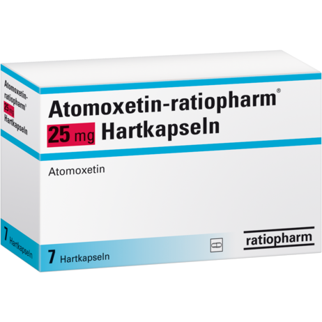 Atomoxetin-ratiopharm® 25&nbsp;mg Hartkapseln