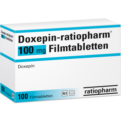 Doxepin-ratiopharm® 100&nbsp;mg Filmtabletten