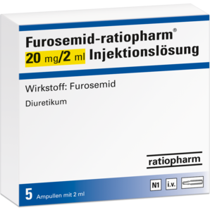 Furosemid-ratiopharm® 20 mg/2 ml Injektionslösung