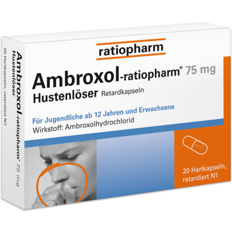 Ambroxol-ratiopharm® 75&nbsp;mg Hustenlöser Retardkapseln