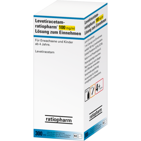 Levetiracetam-ratiopharm® 100&nbsp;mg/ml Lösung