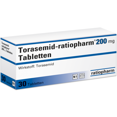 Torasemid-ratiopharm® 200&nbsp;mg Tabletten