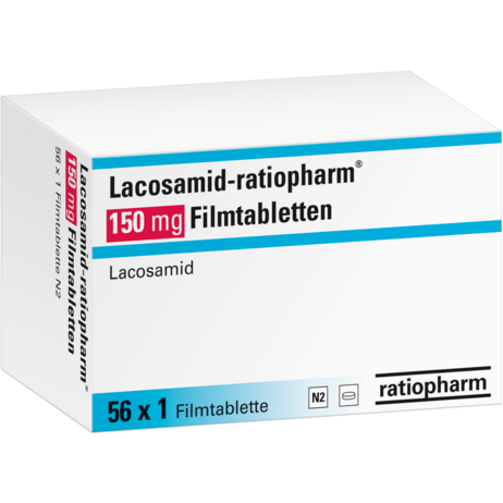 Lacosamid-ratiopharm® 150&nbsp;mg Filmtabletten