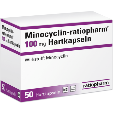 Minocyclin-ratiopharm® 100&nbsp;mg Hartkapseln