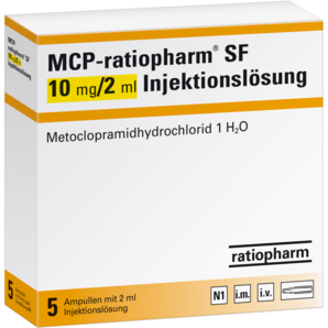 MCP-ratiopharm® SF 10 mg/2 ml Injektionslösung