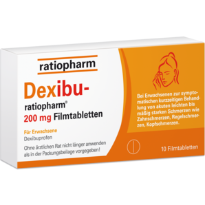 Dexibu-ratiopharm® 200 mg Filmtabletten
