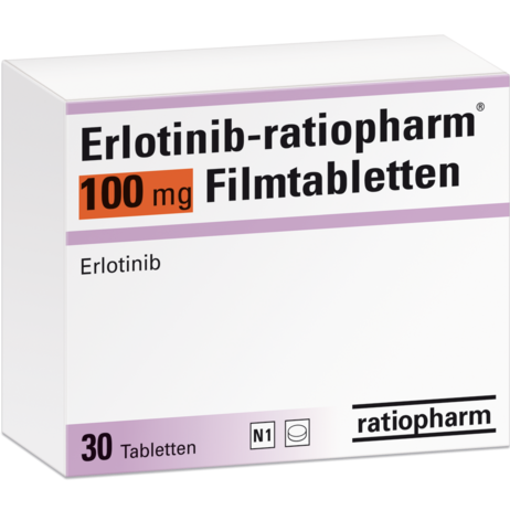 Erlotinib-ratiopharm® 100&nbsp;mg Filmtabletten