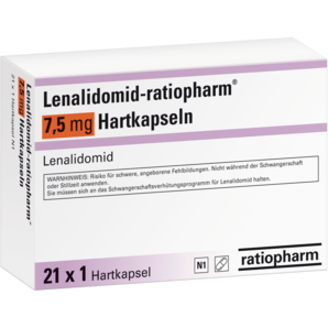 Lenalidomid-ratiopharm® 7,5 mg Hartkapseln