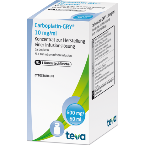 Carboplatin-GRY® 10&nbsp;mg/ml Konzentrat zur Herstellung einer Infusionslösung