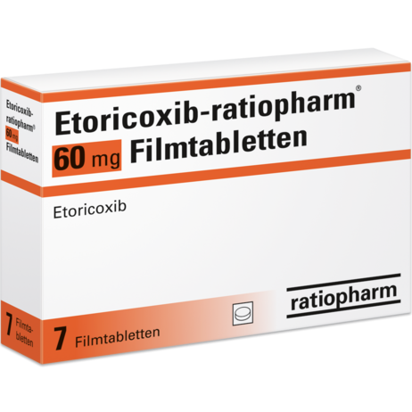 Etoricoxib-ratiopharm® 60&nbsp;mg Filmtabletten