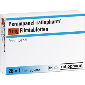 Perampanel-ratiopharm® 4 mg Filmtabletten