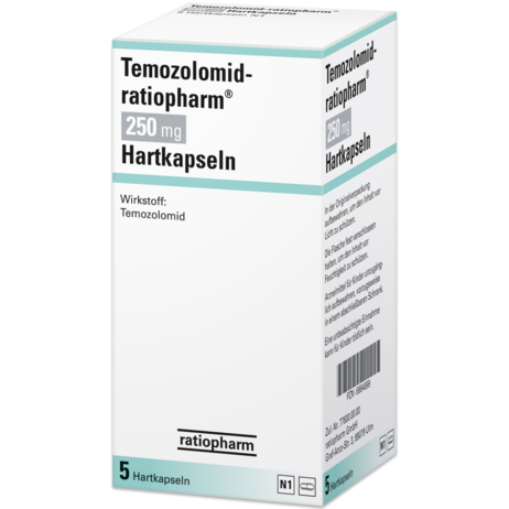 Temozolomid-ratiopharm® 250&nbsp;mg Hartkapseln