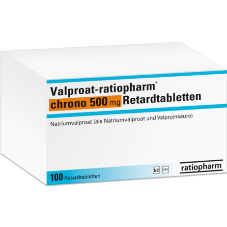 Valproat-ratiopharm® chrono 500&nbsp;mg Retardtabletten