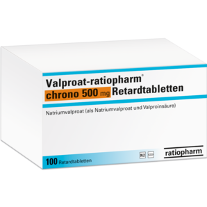 Valproat-ratiopharm® chrono 500 mg Retardtabletten