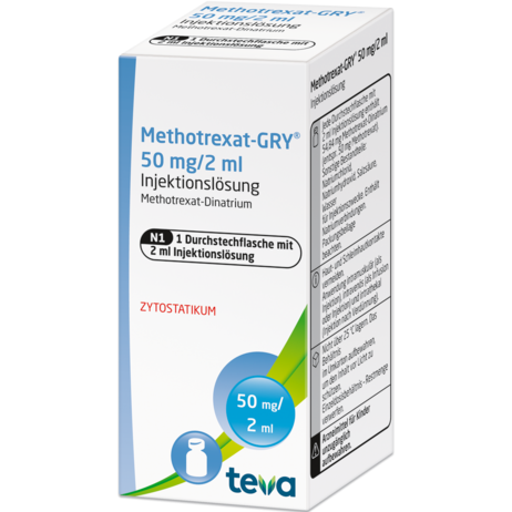 Methotrexat-GRY® 50&nbsp;mg/2&nbsp;ml Injektionslösung