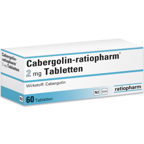 Cabergolin-ratiopharm® 2&nbsp;mg Tabletten