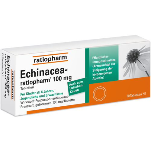 Echinacea-ratiopharm® 100 mg Tabletten