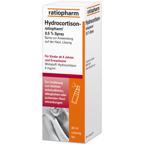 Hydrocortison-ratiopharm® 0,5 % Spray