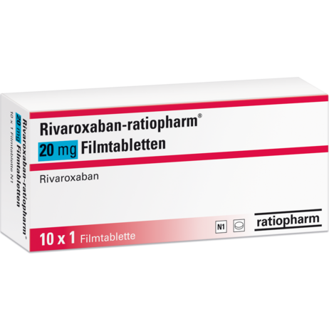 Rivaroxaban-ratiopharm® 20 mg Filmtabletten