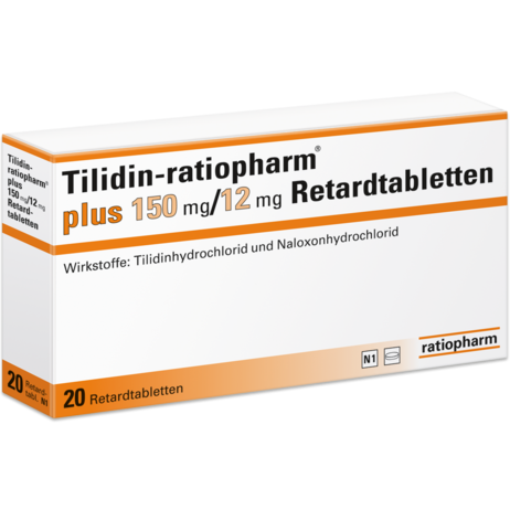 Tilidin-ratiopharm® plus 150&nbsp;mg/12&nbsp;mg Retardtabletten