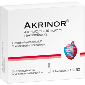 Akrinor® 200 mg/2 ml + 10 mg/2 ml Injektionslösung