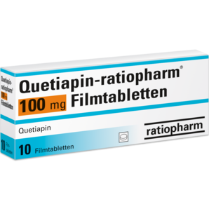 Quetiapin-ratiopharm® 100 mg Filmtabletten