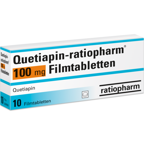 Quetiapin-ratiopharm® 100&nbsp;mg Filmtabletten