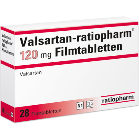 Valsartan-ratiopharm® 120&nbsp;mg Filmtabletten