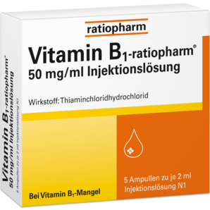 Vitamin-B1-ratiopharm® 50 mg/ml Injektionslösung