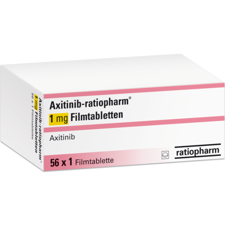 Axitinib-ratiopharm® 1&nbsp;mg Filmtabletten