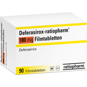 Deferasirox-ratiopharm® 180 mg Filmtabletten