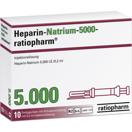 Heparin-Natrium-5000-ratiopharm® (Fertigspritzen)