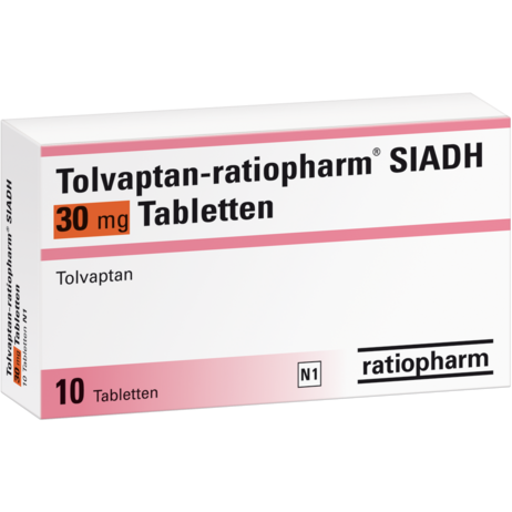 Tolvaptan-ratiopharm SIADH 30&nbsp;mg Tabletten