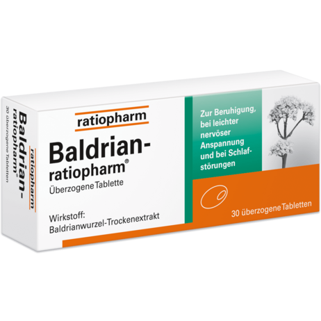 Baldrian-ratiopharm® überzogene Tablette