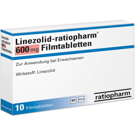Linezolid-ratiopharm® 600&nbsp;mg Filmtabletten