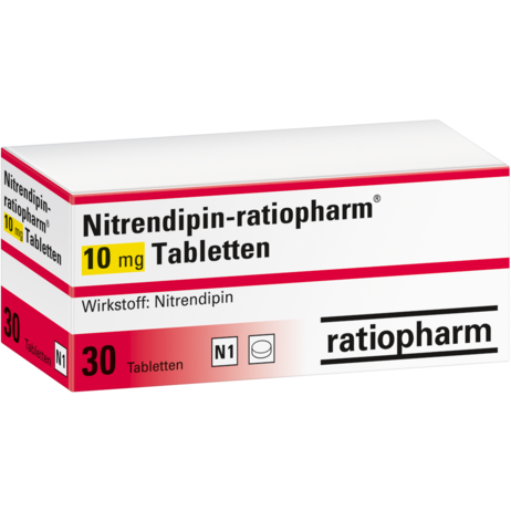 Nitrendipin-ratiopharm® 10&nbsp;mg Tabletten