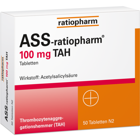 ASS-ratiopharm® 100&nbsp;mg TAH Tabletten
