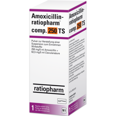 Amoxicillin-ratiopharm® comp. 250 TS