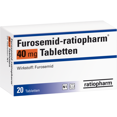 Furosemid-ratiopharm® 40&nbsp;mg Tabletten