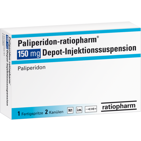 Paliperidon-ratiopharm® 150&nbsp;mg Depot-Injektionssuspension