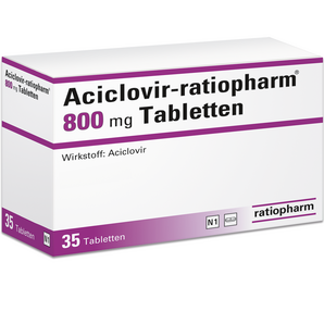 Aciclovir-ratiopharm® 800 mg Tabletten