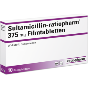 Sultamicillin-ratiopharm® 375 mg Filmtabletten