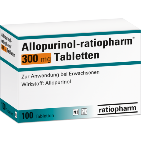 Allopurinol-ratiopharm® 300&nbsp;mg Tabletten